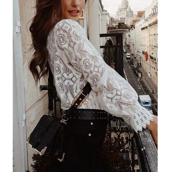 Timeless Charm Flowy Blouse Top
